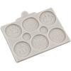 Treasure Coins Silicone Moulds DIY Cupcake Topper Fondant Cake Decorating Tools Candy Clay Chocolate Gumpaste Moulds