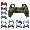 Gamepad Case Camouflage Protective Silicone Anti-scratch Joypad Cover for Sony PS5