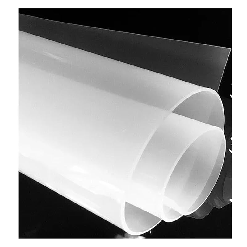 1 Piece Transparent Silicone Film 0.1mm / 0.2mm / 0.3mm / 0.5mm / 0.8mm Silicone Rubber Sheet 500mm Wide 500mm Long (Size: 500X500x0.5mm)