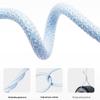 Andmai 100W Multi-Head Fast Charging Cable, Compatible with Apple, Three-in-One Design for Car Use.