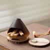Keramik-Aromatherapie-Ofen Hitzebeständig Gegen Offenes Feuer Heiliges Holz Salbei Zeder Atmosphäre Kleiner Kamin Peruanischer Holzofen
