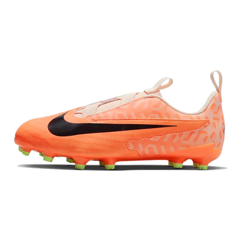 New Nike Phantom GX Academy Jr. Phantom GX Academy Anti Slip Wear Resistant Low Top Kids' Soccer Shoes Orange Black Kids DZ3494-800