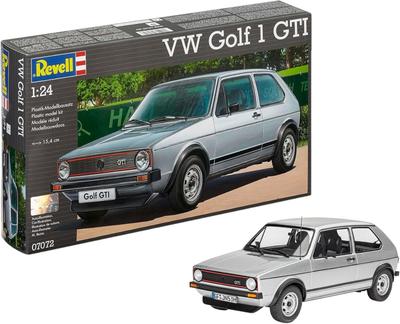German Revell VW Golf 1 GTI 07072 Plastic Model 1/24