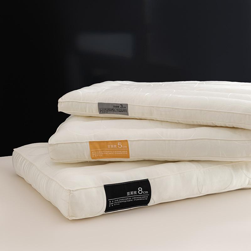 Soy Foam Spa Pillow Pair: Cervical Support for Adults - Ideal for Home or Hotel Use