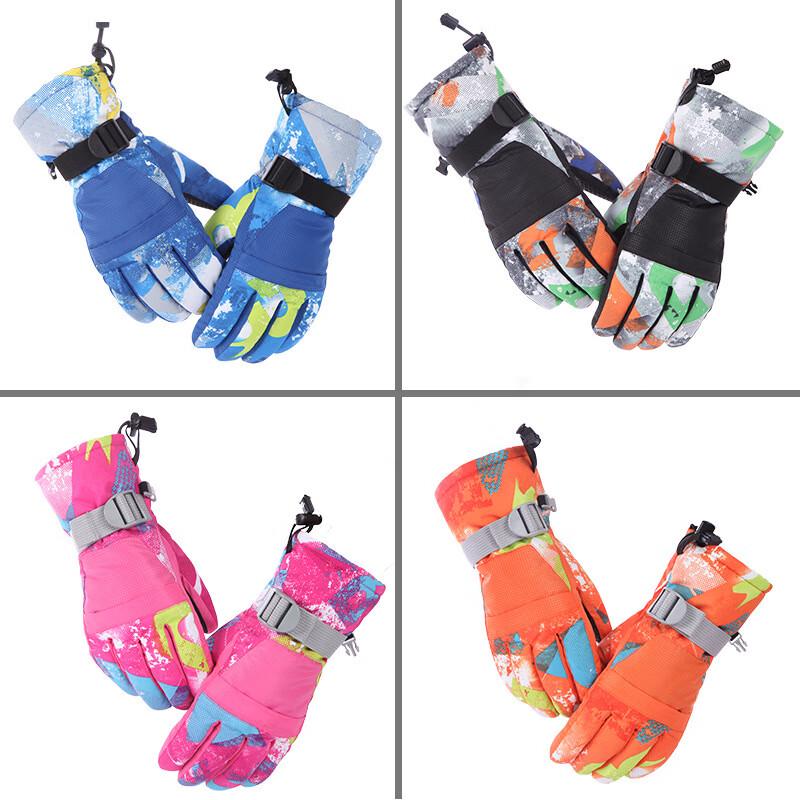 Unisex Winter Warm Ski Gloves - Waterproof & Touchscreen