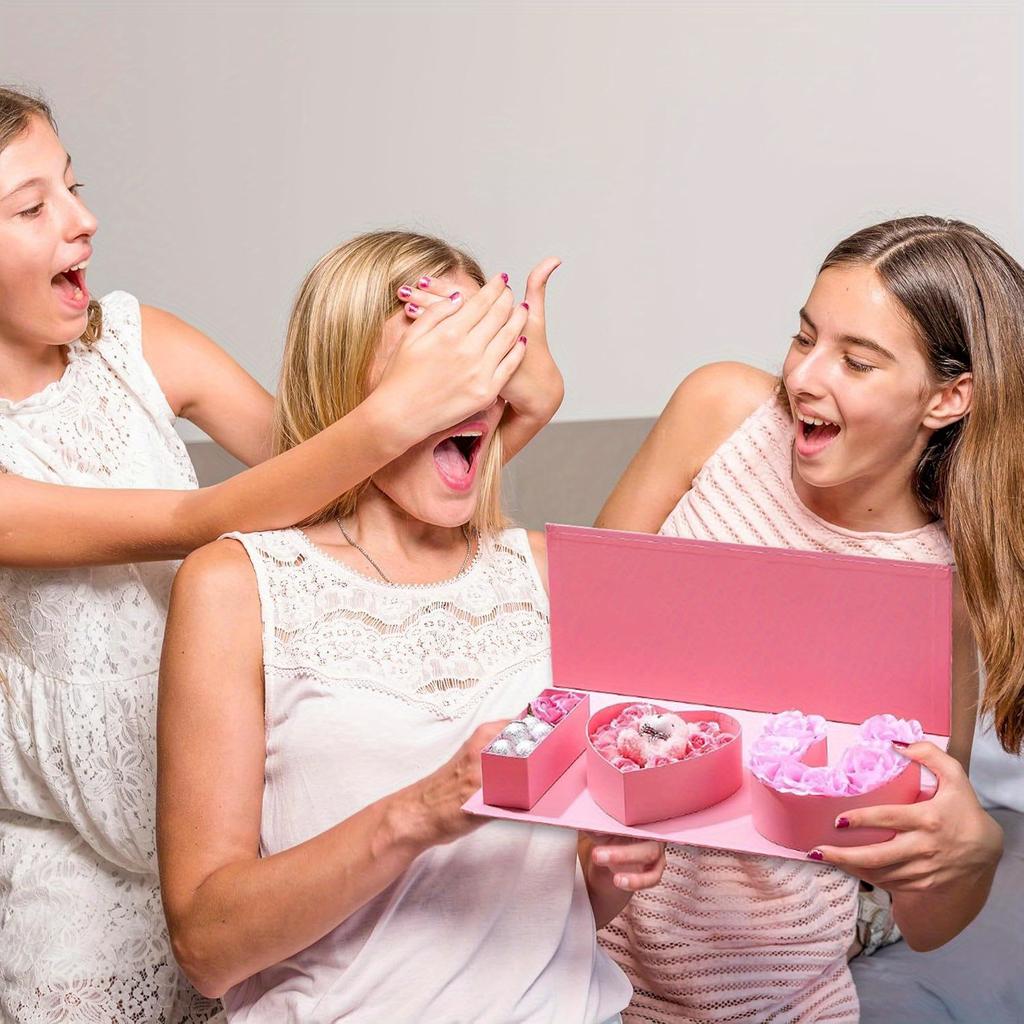 1pcs,45.6*19.5*6.8cm,17.95*7.68*2.68inch,I Love You,Gift Box,Valentine's Day Gift Box,Party Supplies,Holiday Supplies,Wedding Gift Box