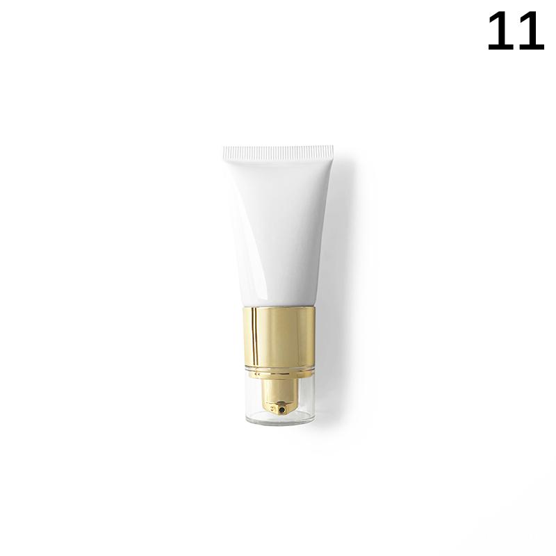 White 30G Cosmetic Soft Tubes Lotion Hand Cream Shampoo Liquid Container Tube Empty Bottle Portable Travel Shampoo Bottle