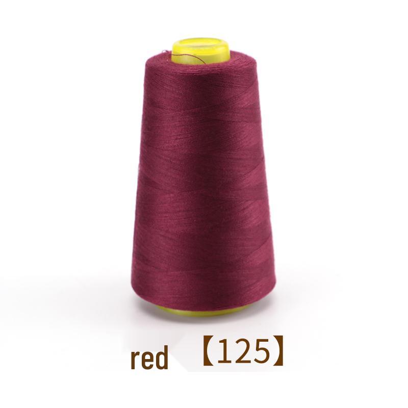 402 Fine Thread Sewing Machine & Hand Sewing Spools, White Cotton for Clothes, Quilts, Overlock - Large & Small Spools