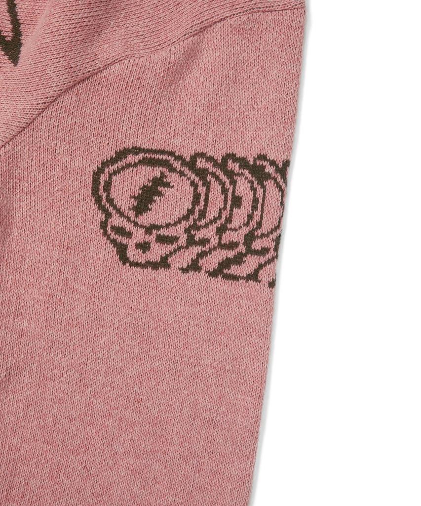 THISISNEVERTHAT Gd Iconography Knit Sweater Pink
