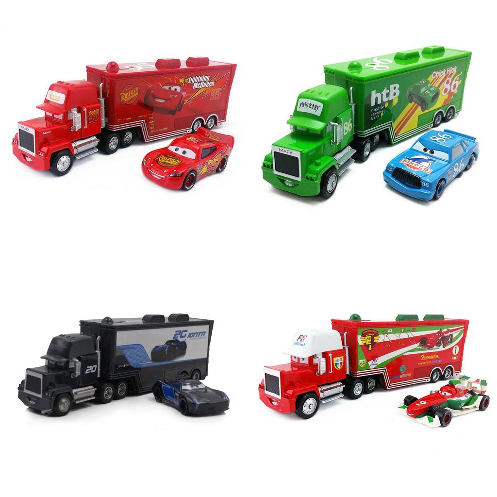 Princess Pixar Cars Castle Tent With Mack Lightning Mcqueen King Jackson Storm Racers For Kids
