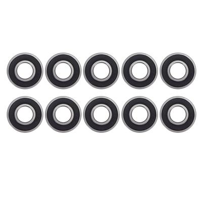 10PCS 6001RS Bearing Deep Groove Ball Bearings 6001‑2RS for Electric Motor Bike Wheels Pool Pumps