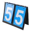 Digit Flip Scoreboard Portable Large Card Water Repellency Filp Sports Score Keeper for Basketball