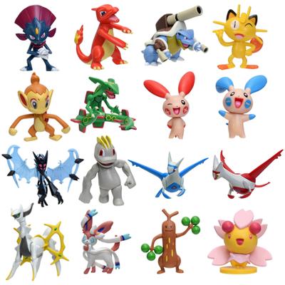 Pokemon Figür Oyuncakları Anime Sylveon Rayquaza Arceus Şafak Kanatları Necrozma Figür Plusle Minun Latias PVC Model Bebekler Hediyeler Çocuklar