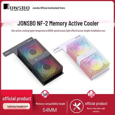 JONSBO NF-2 ARGB Memory Stick Cooler, Compatible with MATX Motherboards