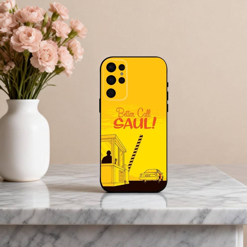B-Better-E Call S-Saul-L Phone Case For Samsung S25,24,23,22,30,21,10,9,Ultra,Plus,Lite,FE,4,5 G Soft Black Case