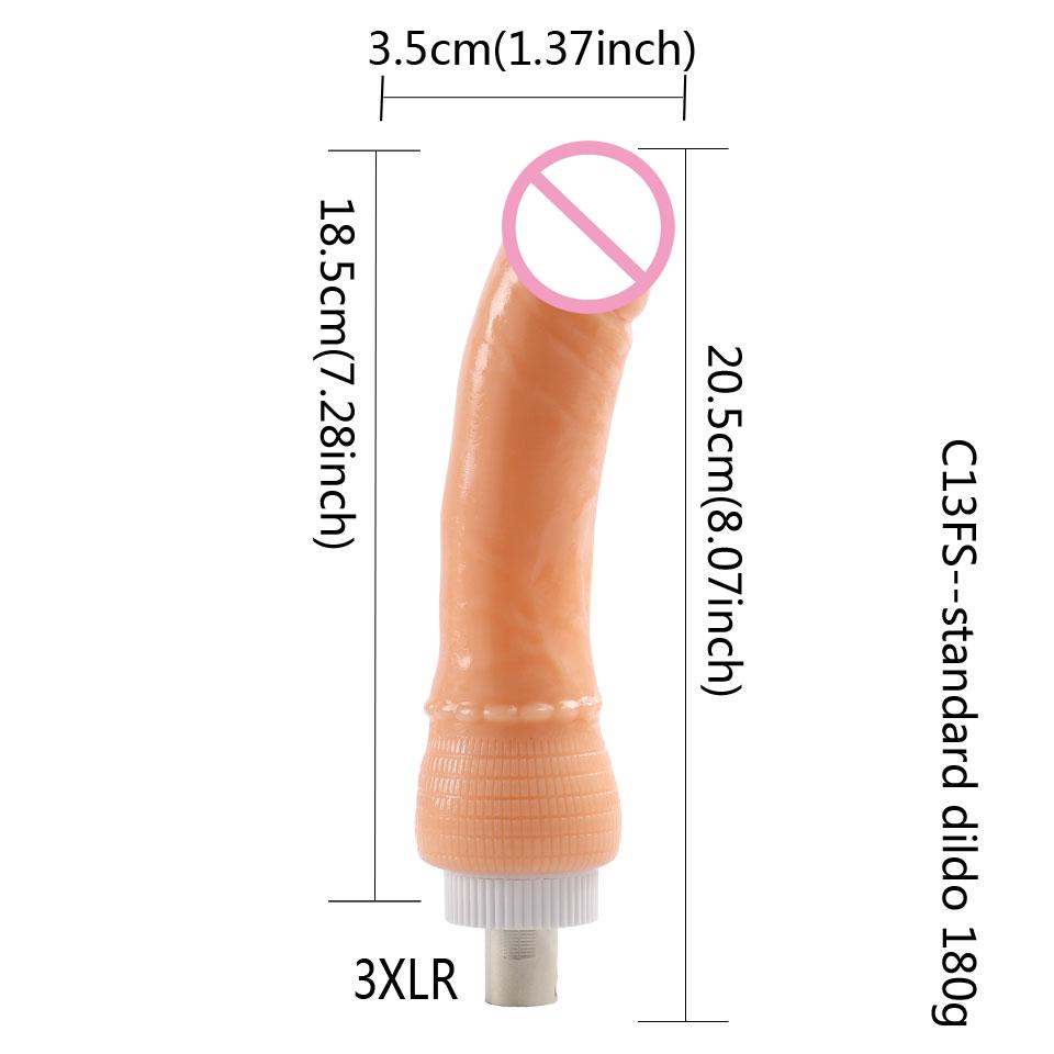 DTSUDU Sex Machine Accessory For Sex Machine, With 3XLR Connector, Toy Suction Cup, Adjustable Length Angle Accessory