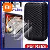 Xiaomi 4 IN 1 Case+Glass for R36S Game Console Travel Carrying Storage Bag & Screen Protectors Tempered Glass Film for R36S Accessories