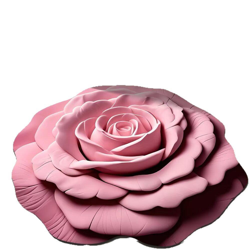 Peony Diatomaceous Earth Floor Mat – Stain-Resistant, Easy-to-Clean, Water-Absorbent Carpet for Bathroom/Entrance