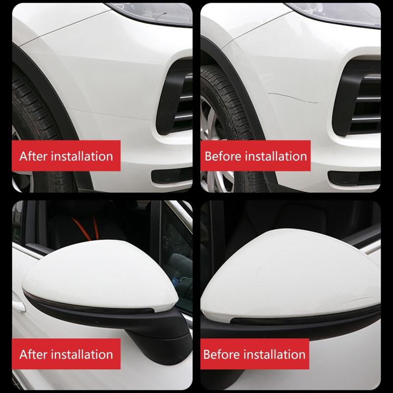 Transparenter Auto Tür Einstiegskantenschutz Türschweller Kratzschutz für Schutz Wasserdichtes Klebeband für Autos Antikollisionsstreifen