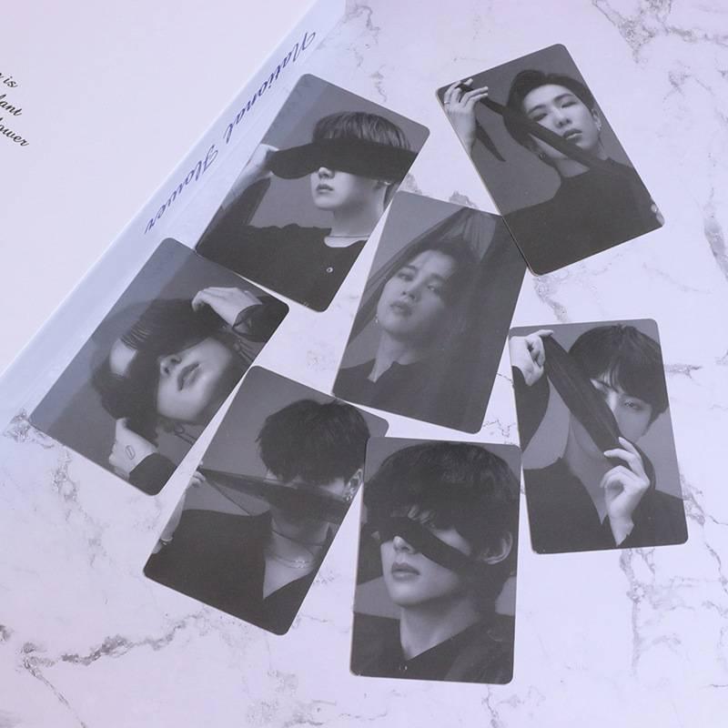 KPOP 2021 BTS HYBE INSIGHT Mini Fotokaart JK V JIMIN JIN SUGA RM J-HOPE ONE Concept HD Fotokaart