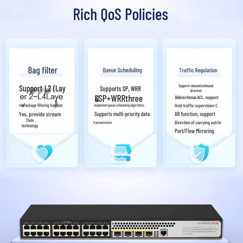 H3C S5120V3-28P-EI-H1 24-Port Gigabit Managed Ethernet Switch