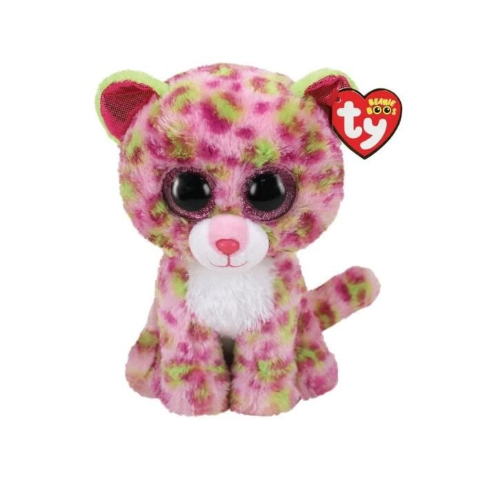 Ty - Peluche - Beanie Buddy - Lainey Léopard - 24cm