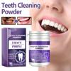 Purple Teeth Whitening Powder, Deep Cleaning Formula, Fresh Mint Flavor For Daily Oral Care