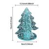 Acrylic Earrings Organizer Christmas Tree Earring Stand Jewelry Presentation Rack Ear Rings Holder for Women Girls