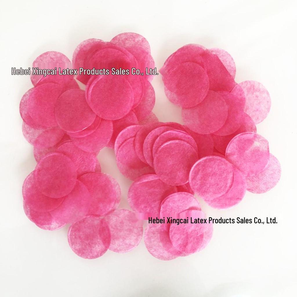 Colorful Transparent Confetti Balloon Filler - 1.5cm Round, 500g for Wedding Decor