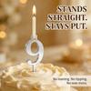 Stainless Steel Metal Number Candle Holders Digital Birthday Candles Stand  Birthday Celebration