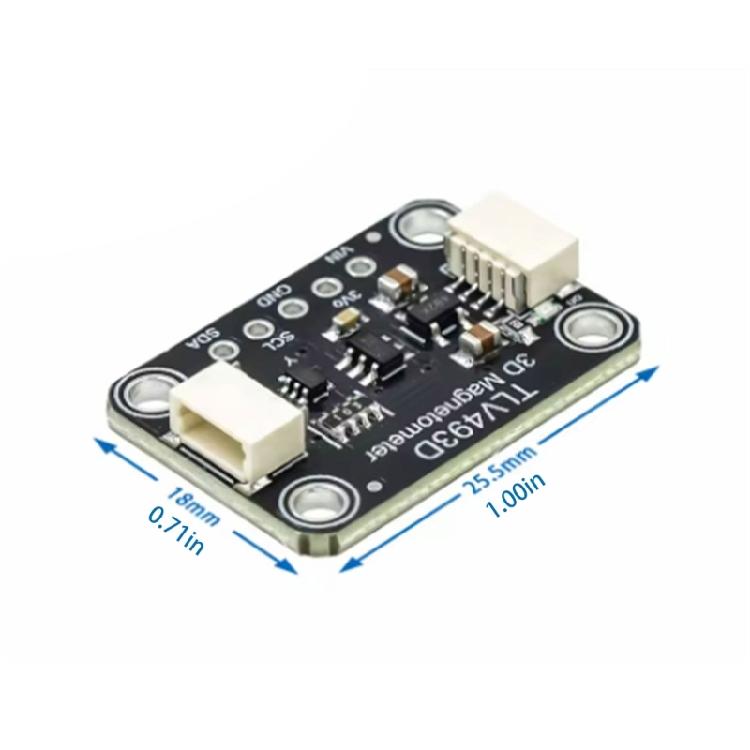 4366 TLV493D Triaxial Magniticometer Module Electronic Component Real Time Monitoring Sensors Module Replacement