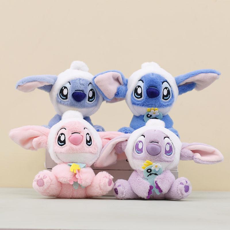 Stitch Plush Toy Keychain With Pp Cotton Filling For Gift And Collection