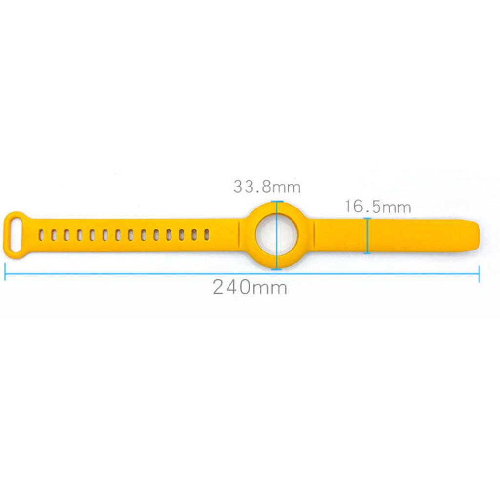Case for Apple AirTag Silicone Strap Air Tag Anti-lost Bracelet Protective Cover for Kids Children Tracker Locator Watch Band