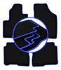 CARLUX-BLUE Car Mats For: Hyundai SantaFe II SUV (2006-2012)