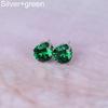 Smart Cubic Zirconia  Ear Stud Earrings Wedding Gift