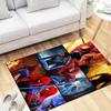 1pc Spider-Man Pattern Area Rug Soft Flannel Floor Mat for Living Room,Office,Bedroom and Carpet,Sofa Coffee Table Floor Mat
