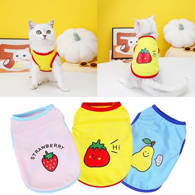 Hawaii Dog Clothes Summer Beach Pet T-Shirt For Small Medium Larger Dogs Puppy Cat Chihuahua Clothing Pet Costume Coat