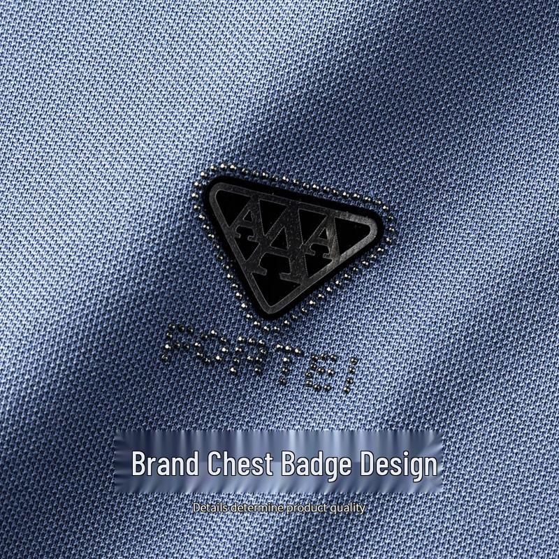 FORTEI Men's Silk-Blend Pique Polo Shirt