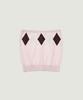 GROVE Veni Argyle Tube Top (Pink)