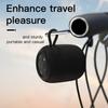 Outdoor Portable Bluetooth-compatible Speaker Waterproof Wireless Speaker with Powerful Bass Lights for Camping Travel Hiking