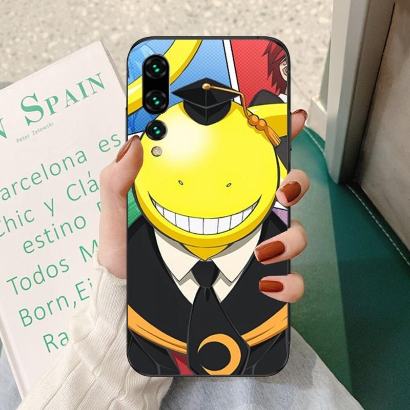 Husă pentru telefon Assassination Classroom pentru Huawei P50 P40 P30 Pro Lite P Smart 2021 2019 Magic 3, moale, neagră
