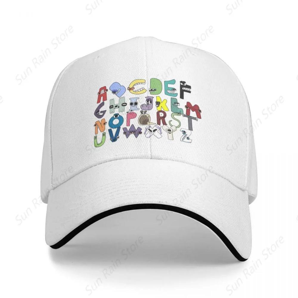 Alphabet Lore Samolepka Baseballová čepice Sportovní čepice Značka Pánská čepice Chlapec Dítě Dámská