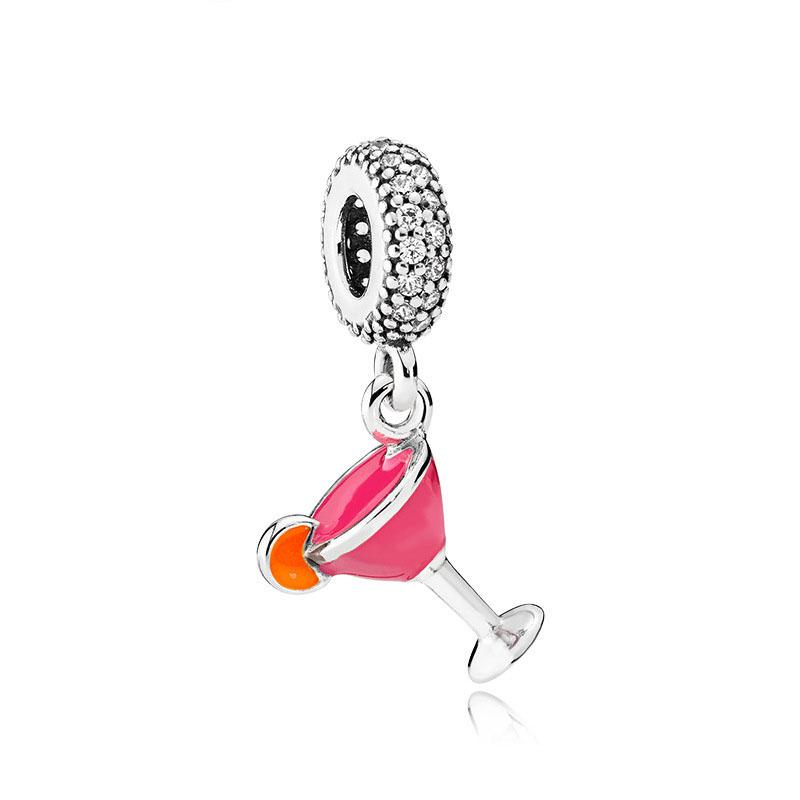  Queen Crown Charm Bead for DIY Jewelry Silver Bracelet Necklace Gift Kids Toy
