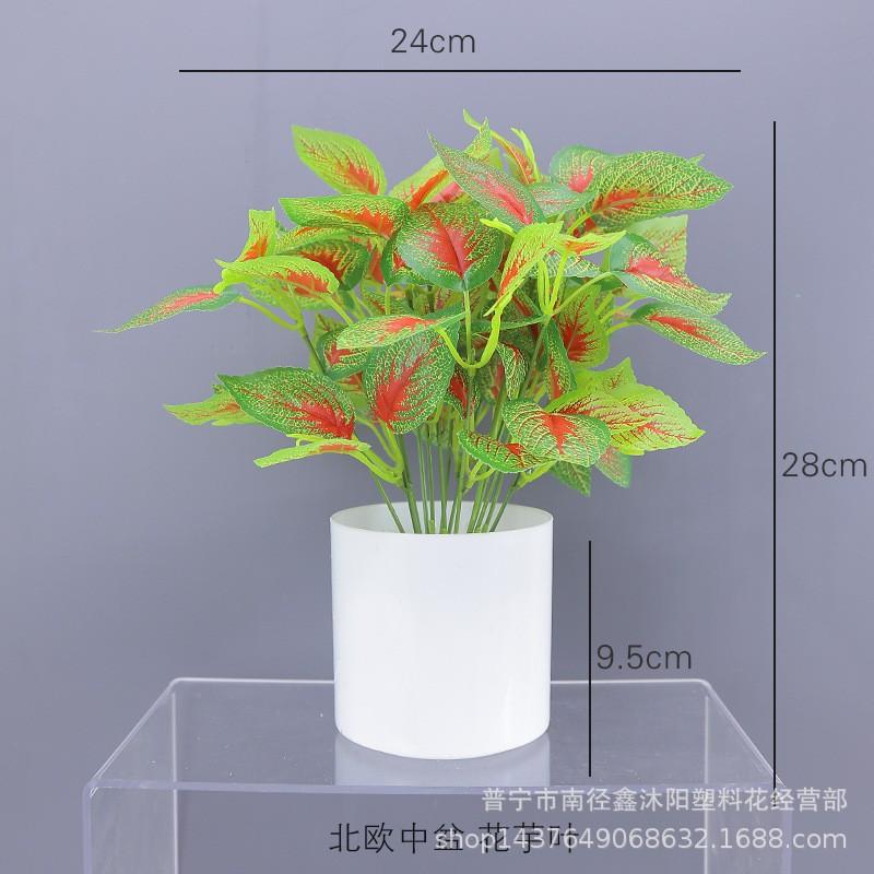 Artificial Pothos Plant Decor Living Room Office Indoor Home Decoration Fake Greenery