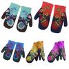 Winter Thermal Warm Cold Weather Full Finger Gloves Women Floral Embroidery Windproof Skiing Riding Breathable Mittens