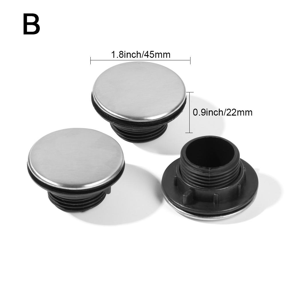 Practical Kitchen Sink Tap Hole Cover Water Blanking Plug Stopper Drainage Seal Anti-leakage Faucet Washbasin Accessories