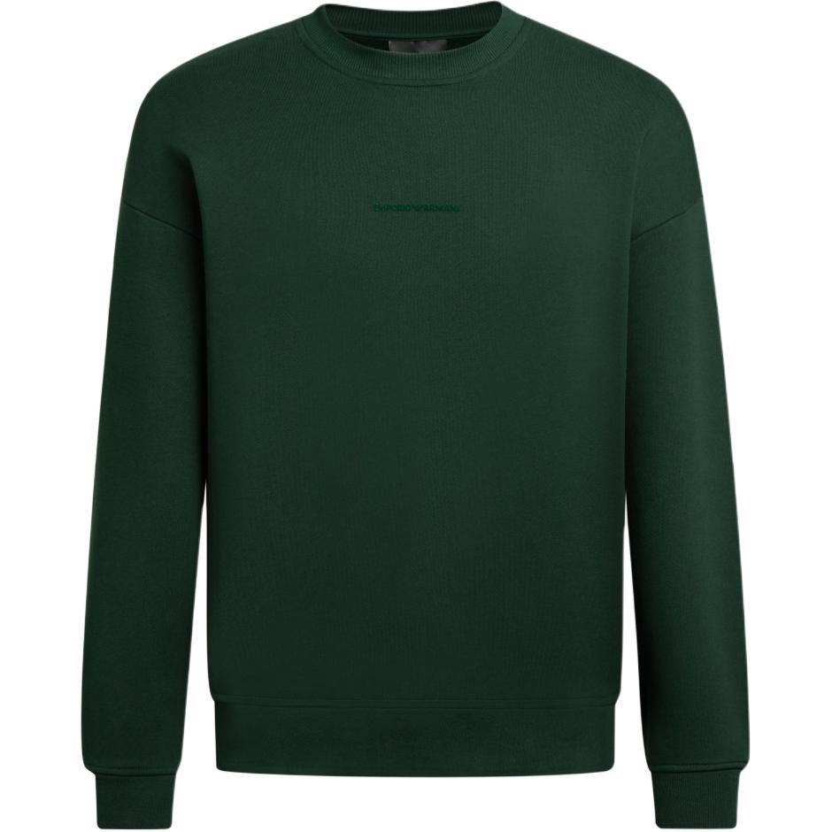 

Emporio Armani FW24 Logo Print Crew Neck Long Sleeve Sweatshirt Men sweatshirt Green 6D1M95-1JTAZ-0565 XL