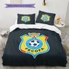 Les Léopards Pattern Bedding Quilt Set  Home Decoration  Gift (1 * duvet cover + 2 * pillowcase  without core)