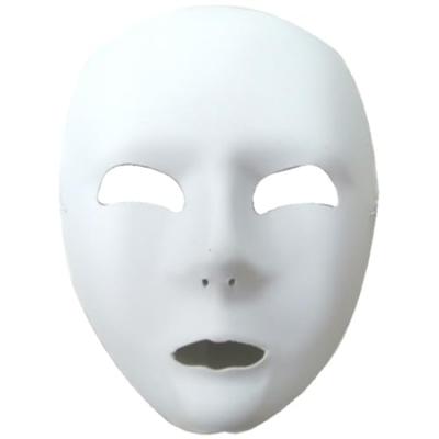 Authentic Aiko White Medieval Italian Venice Ball Halloween Party Welcome Performance Mask, Costume, Prop, Party, Entertainment, One-Shot