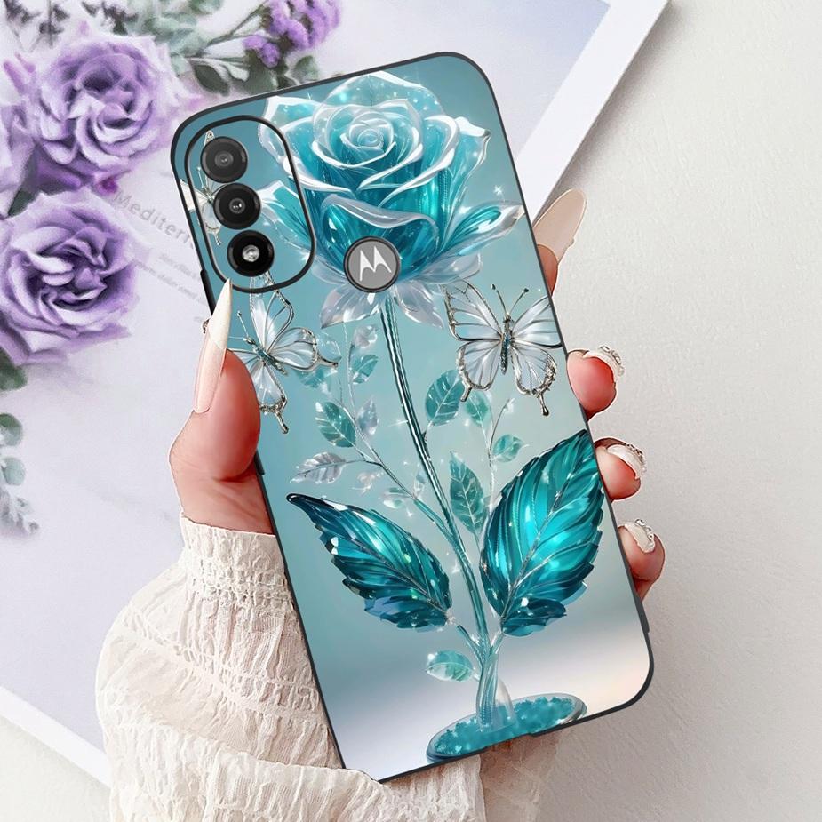 For Motorola Moto E20 E30 E40 Case Luxury Painted Cover Soft Silicone Phone Case For Motorola E20 E 30 40 MotoE30 MotoE40 Fundas